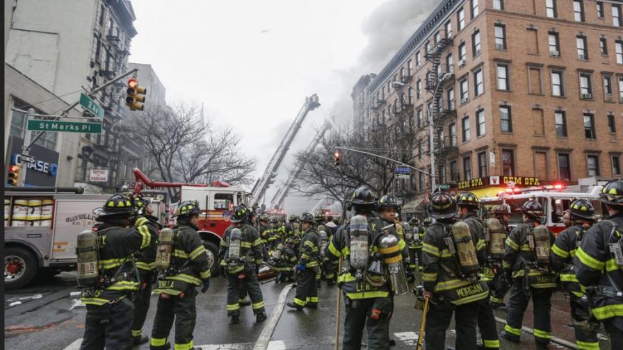 Un nuevo incendio en Nueva York deja siete heridos, tres en estado crítico Un nuevo incendio en Nueva York deja siete heridos, tres en estado crítico
