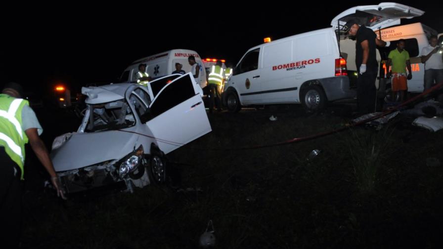 Amet: auto se deslizó hacia el carril opuesto