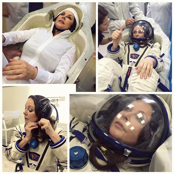 Cantante Sarah Brightman supera prueba de supervivencia para volar al espacio