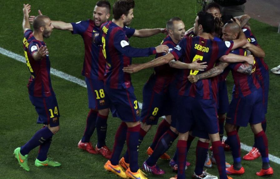 Barcelona vence 3-1 a Athletic de Bilbao y gana la Copa del Rey