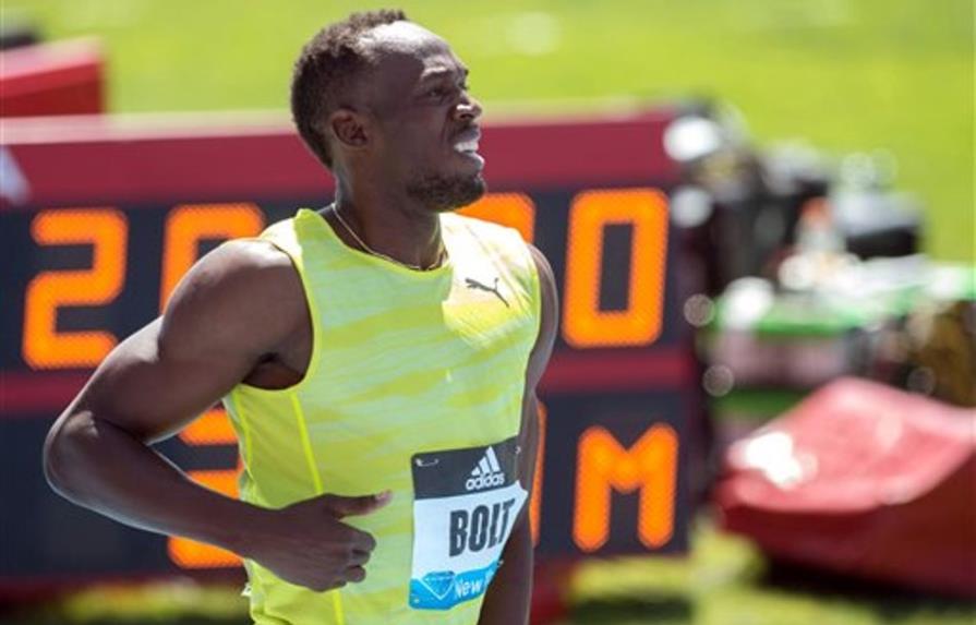 Usain Bolt fuera de justas de Liga Diamante por lesión