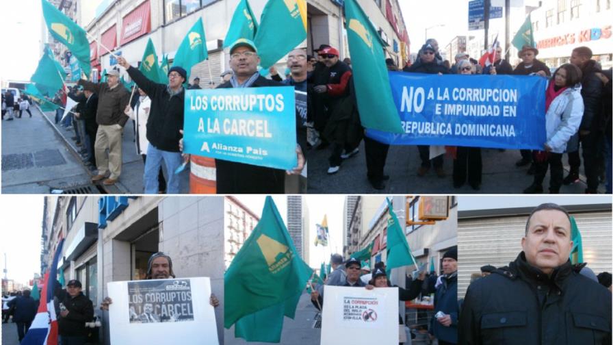 Dominicanos residentes en Nueva York se movilizan contra fallo de Moscoso Segarra Dominicanos residentes en Nueva York se movilizan contra fallo de Moscoso Segarra